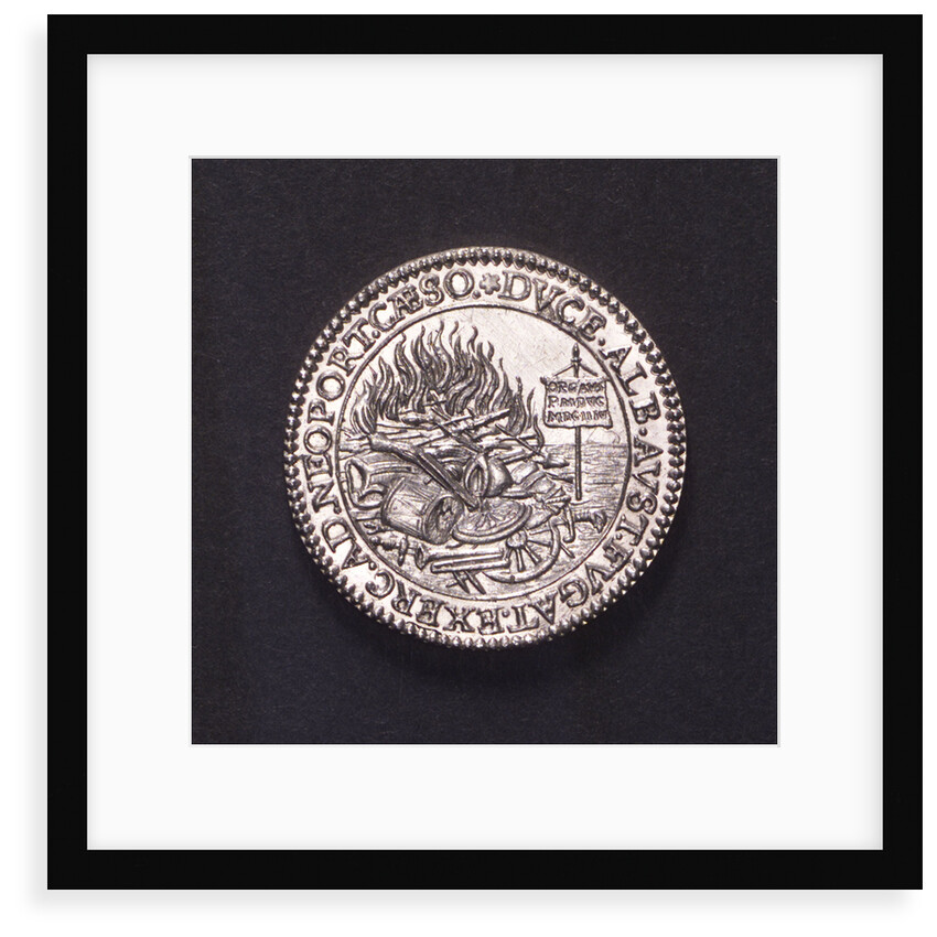 Counter commemorating the Battle of Nieuport, 1600; reverse by Unknown