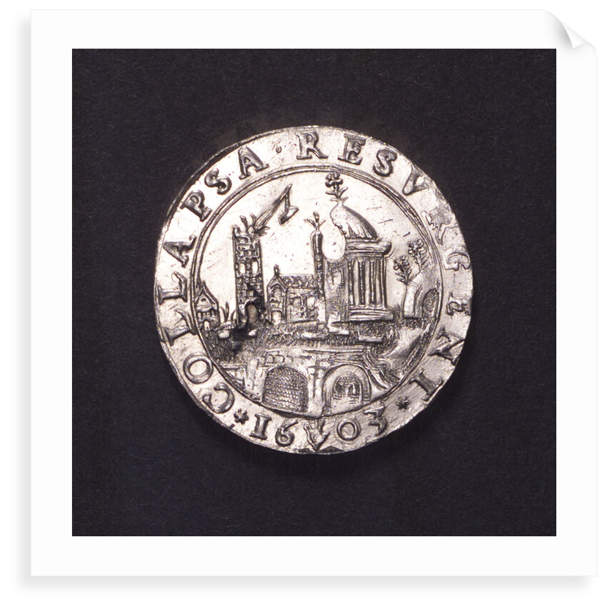 Counter commemorating the Battle of Nieuport, 1603; reverse by unknown