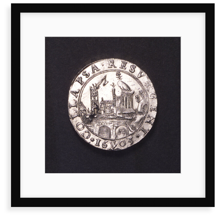 Counter commemorating the Battle of Nieuport, 1603; reverse by unknown