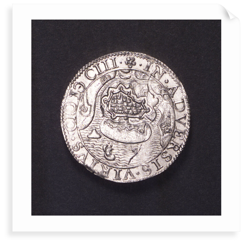 Counter commemorating the siege of Ostend, 1603; reverse by Unknown