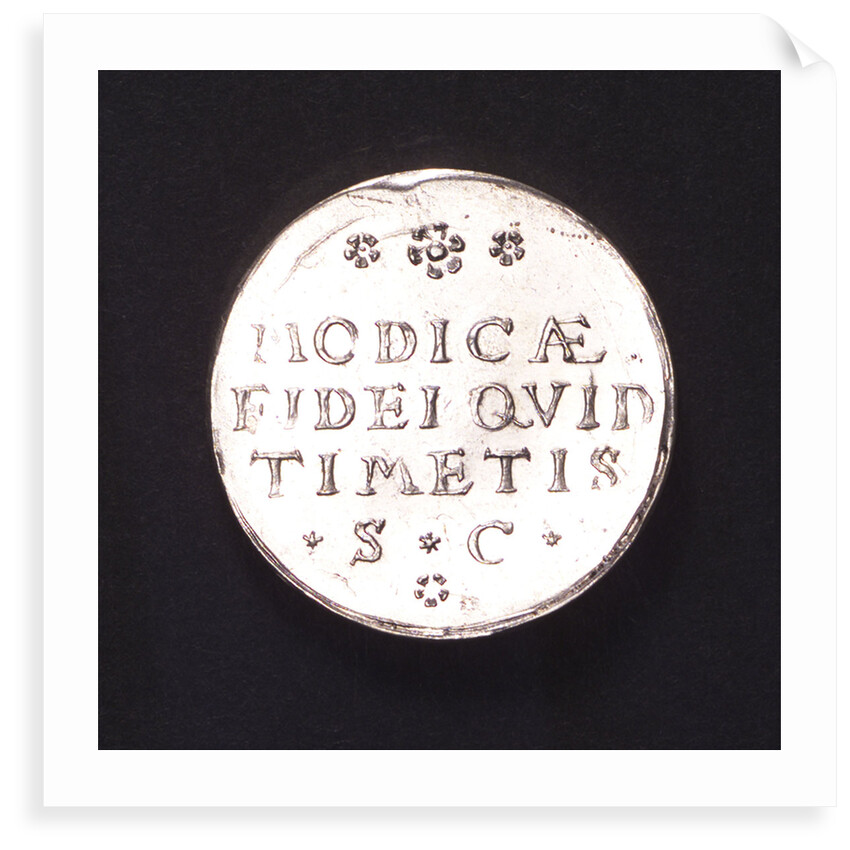 Counter commemorating the defeat of the Dutch fleet under Admiral Houtain, 1606; reverse by unknown