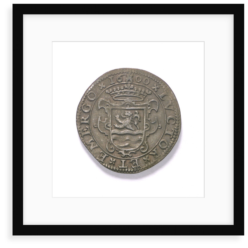 Counter commemorating the Battle of Nieuport, 1600; reverse by unknown