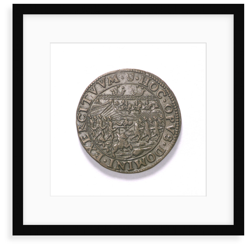 Counter commemorating the Battle of Nieuport, 1600; obverse by unknown