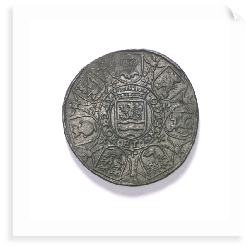 Counter commemorating the Spanish defeat off Sluys, 1603; reverse by unknown
