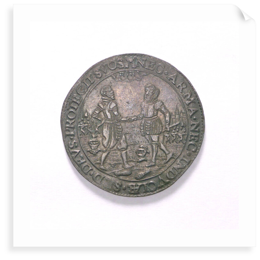 Counter commemorating the Treaty of Twelve Years, 1609; obverse by unknown