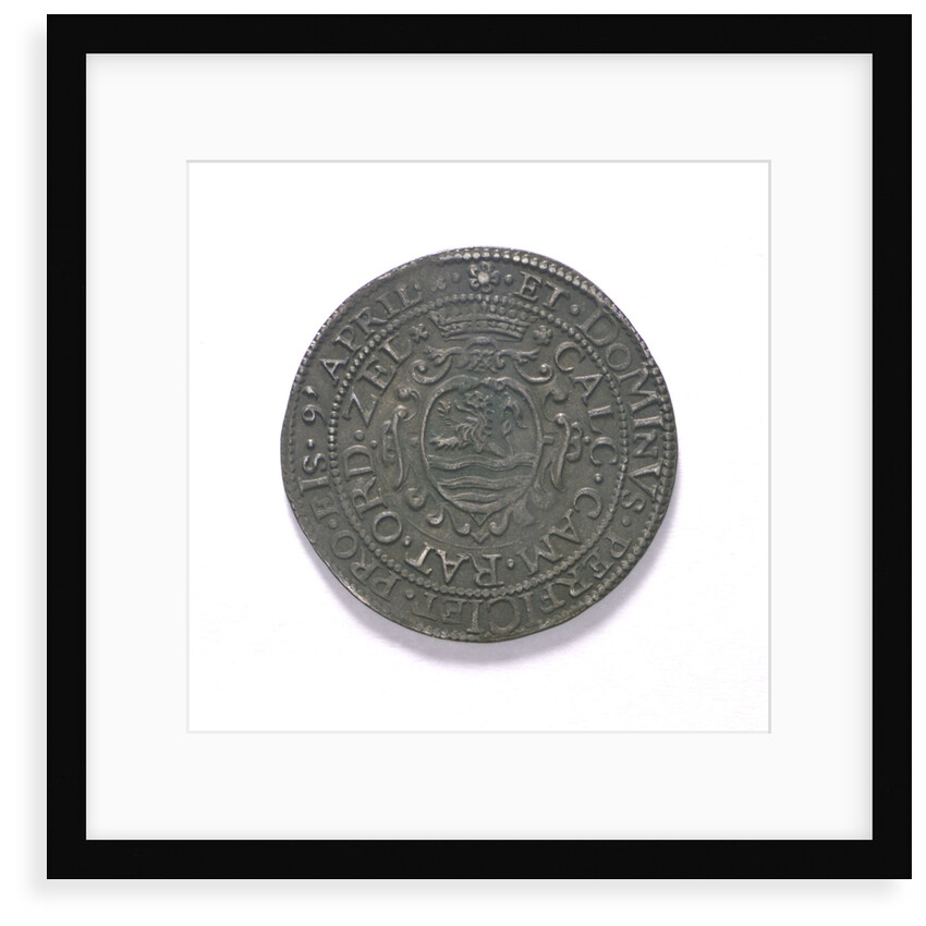 Counter commemorating the Treaty of Twelve Years, 1609; reverse by unknown