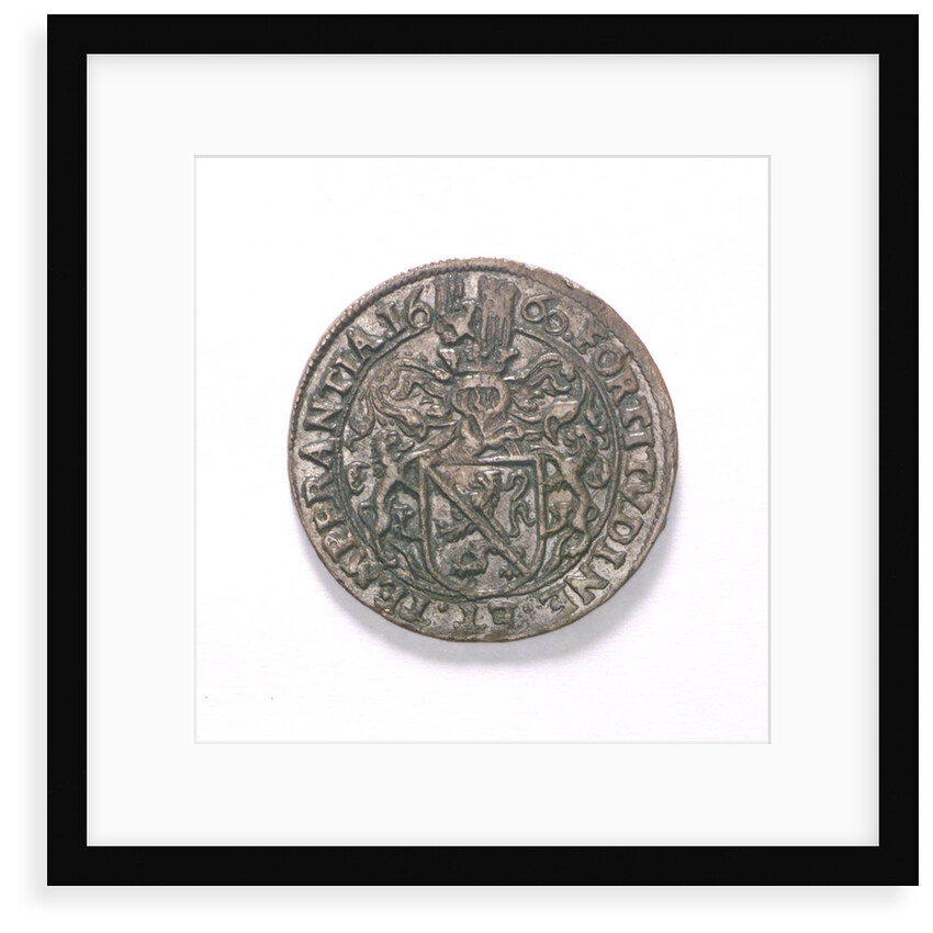 Counter commemorating peace between France and Spain, 1660; obverse by unknown