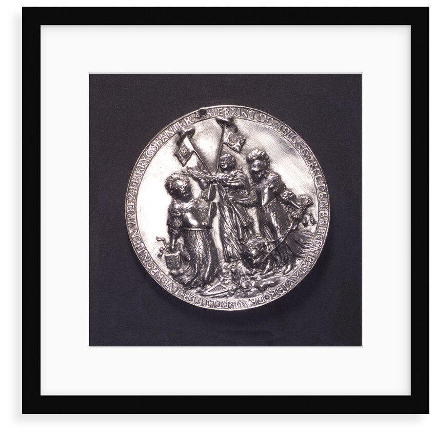 Medal commemorating the Peace of Westminster, 1654; obverse by O.M.