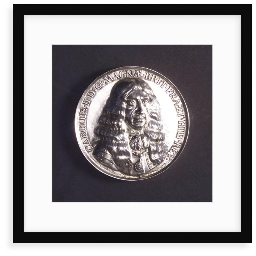 Medal commemorating the embarkation at Scheveningen of King Charles II, 1660; obverse by P. van Abeele