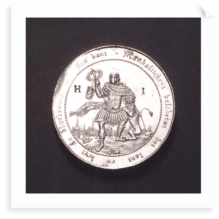 Medal commemorating the Battle of the Four Days, 1666; obverse by van der Wey
