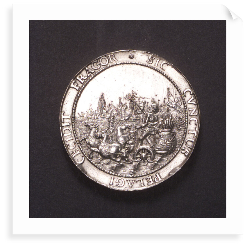 Medal commemorating the proclamation of the Peace of Breda, 1667; obverse by J. Pool