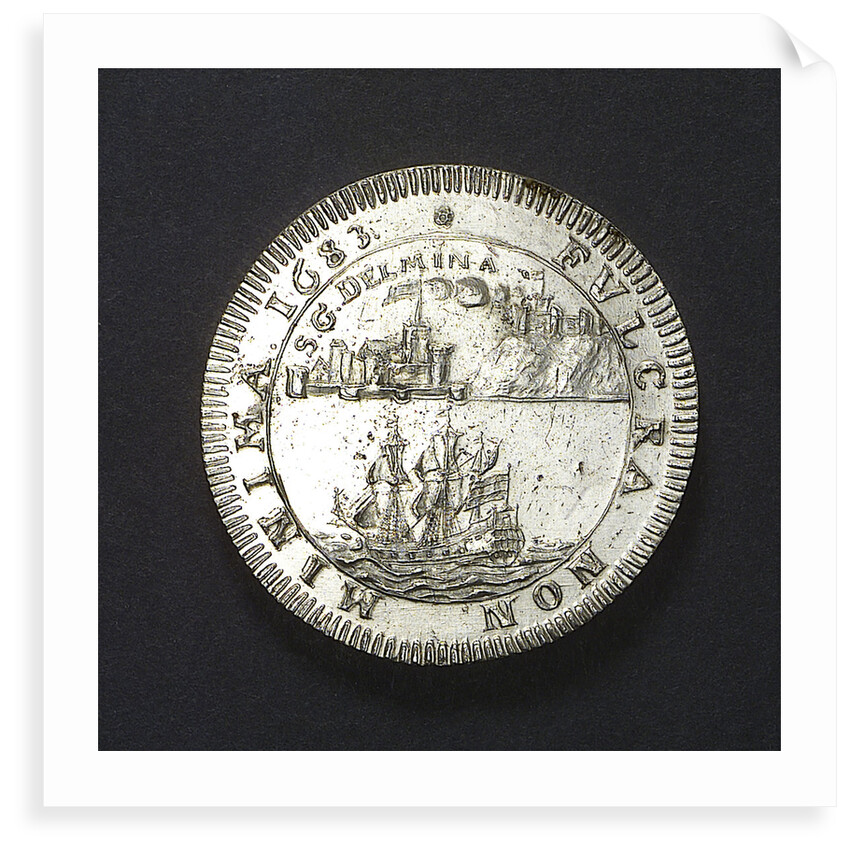 Medal commemorating St George Del Mina (West Africa); obverse by unknown