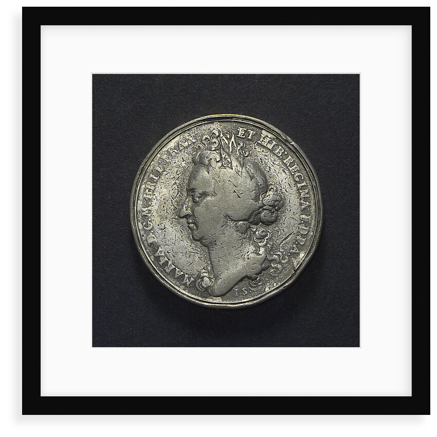 Medal commemorating Queen Mary Regent and the repair of the fleet; obverse by J. Smeltzing