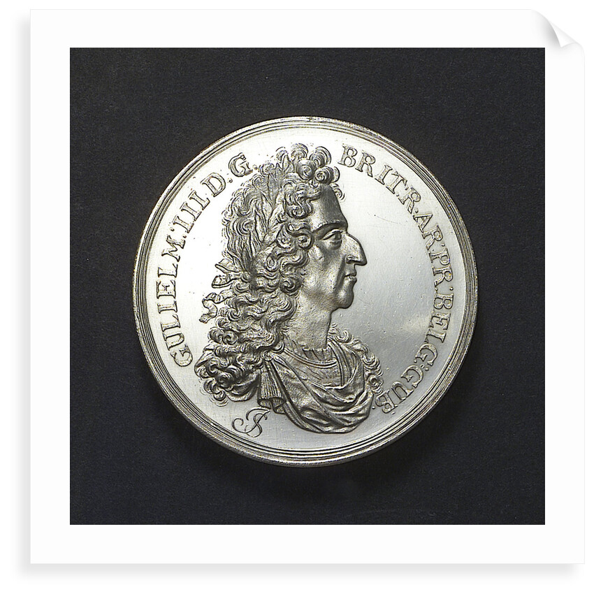Medal commemorating the return of King William III to Holland, 1691; obverse by J. Smeltzing