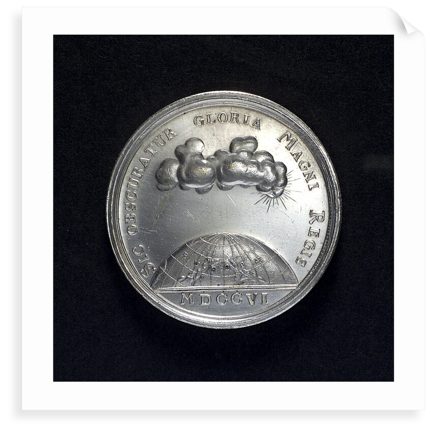Medal commemorating the relief of Barcelona and other successes, 1706; obverse by M. Smeltzing