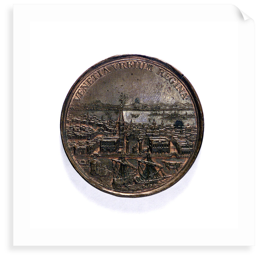 Medal commemorating the capture of the Morea and other successes, 1687; obverse by Martin Brunner
