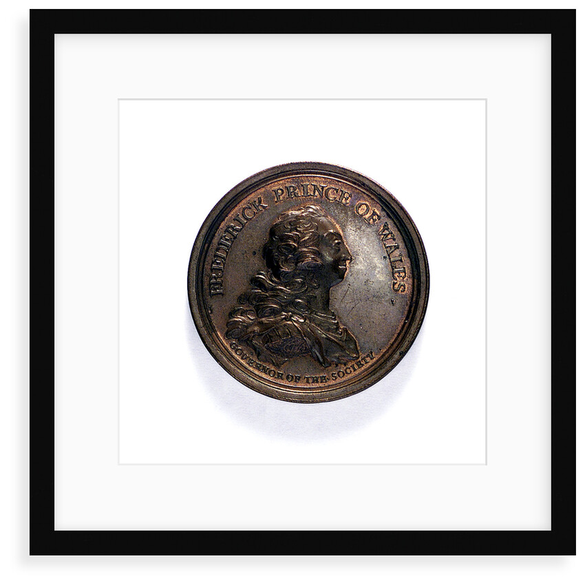 Medal commemorating the Free British Fishery Society; obverse by L.C. Koch