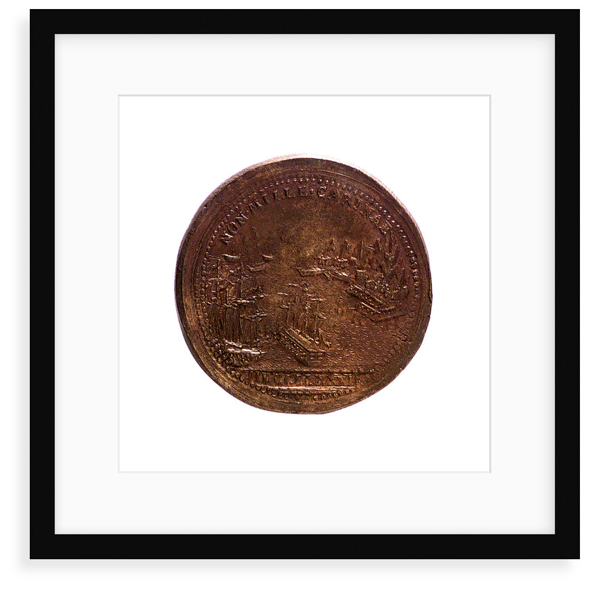 Medal commemorating the defence of Gibraltar and General Eliott, 1779-83; reverse by J. Weber