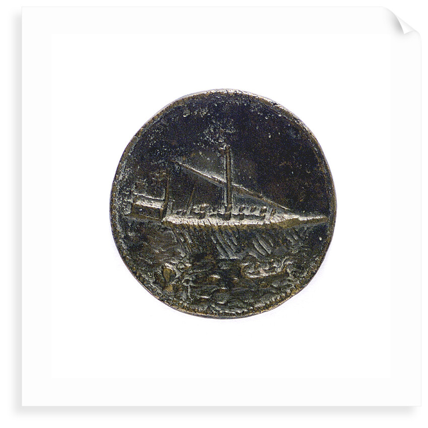 Medal commemorating  Admiral Andrea Doria (1468-1560); reverse by L. Leoni
