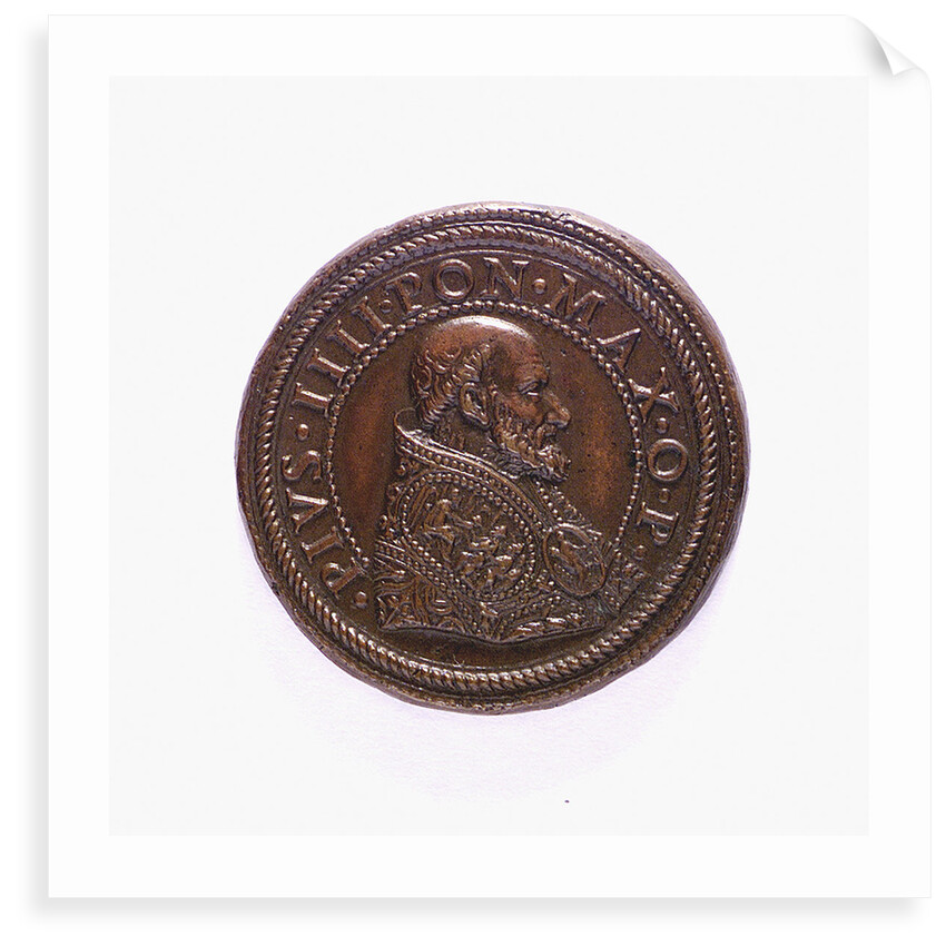 Medal commemorating the fortress and harbour of Civitavecchia; obverse by unknown