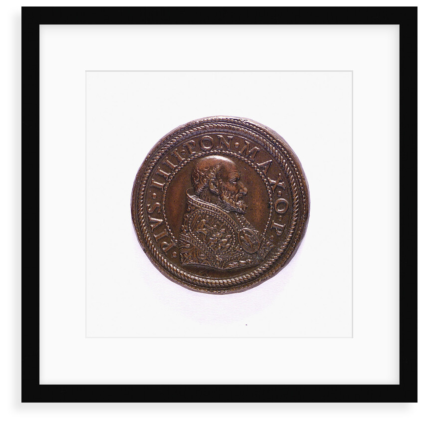 Medal commemorating the fortress and harbour of Civitavecchia; obverse by unknown