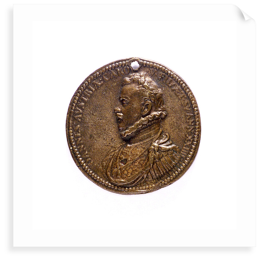 Medal commemorating the Battle of Lepanto, 1571; obverse by G.V. Melone
