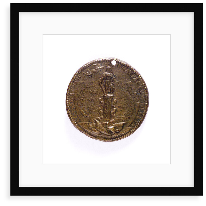 Medal commemorating the Battle of Lepanto, 1571; reverse by G.V. Melone