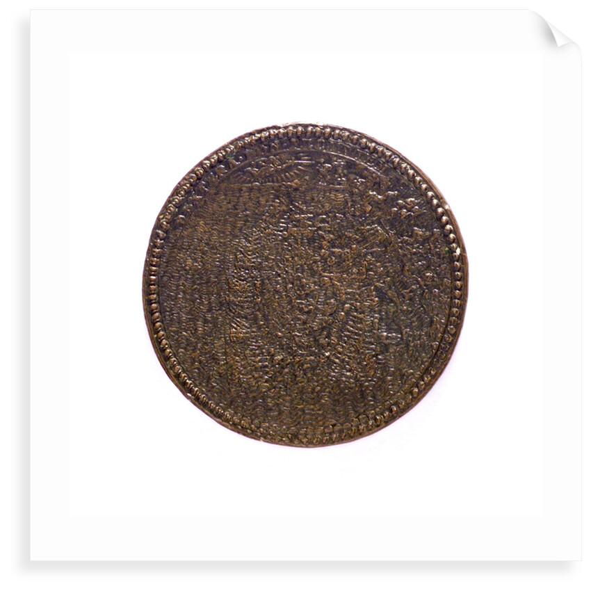 Medal commemorating the Battle of Lepanto, 1571; reverse by G.F. Bonzagna