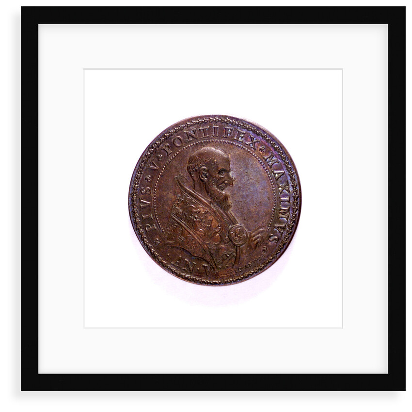 Medal commemorating the Battle of Lepanto, 1571; obverse by I.A. Rossi