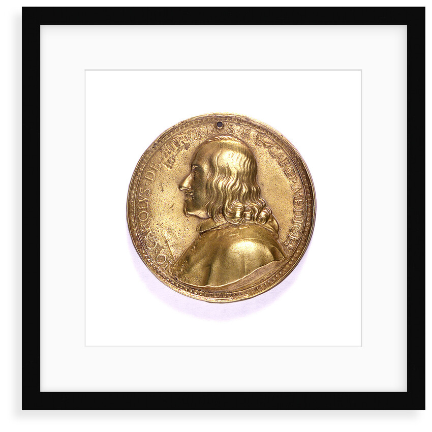 Medal commemorating Admiral Cardinal Medici; obverse by G.F. Travani