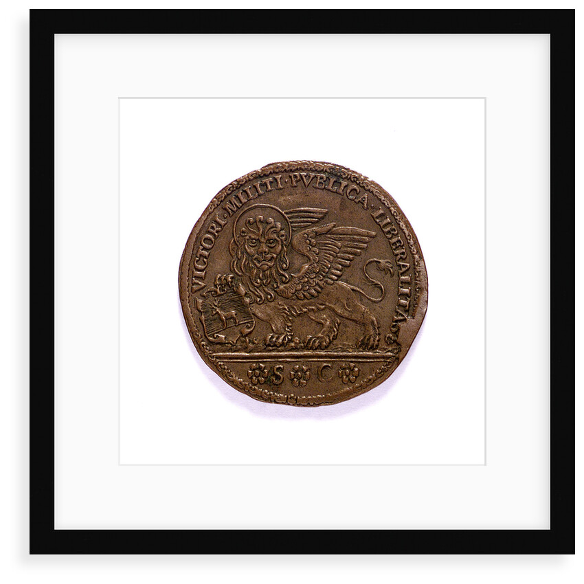 Medal commemorating Admiral Civrani's victory over the Turks at Cyprus, 1753; obverse by unknown
