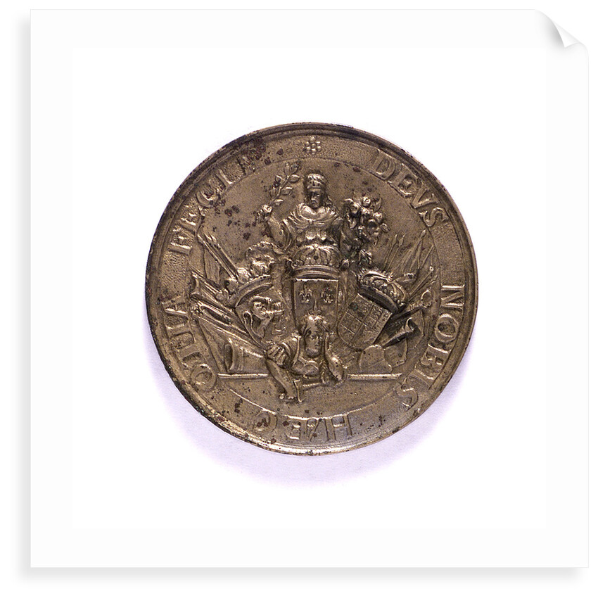 Medal commemorating the commercial treaties between Holland, France and England; obverse by J. Pool