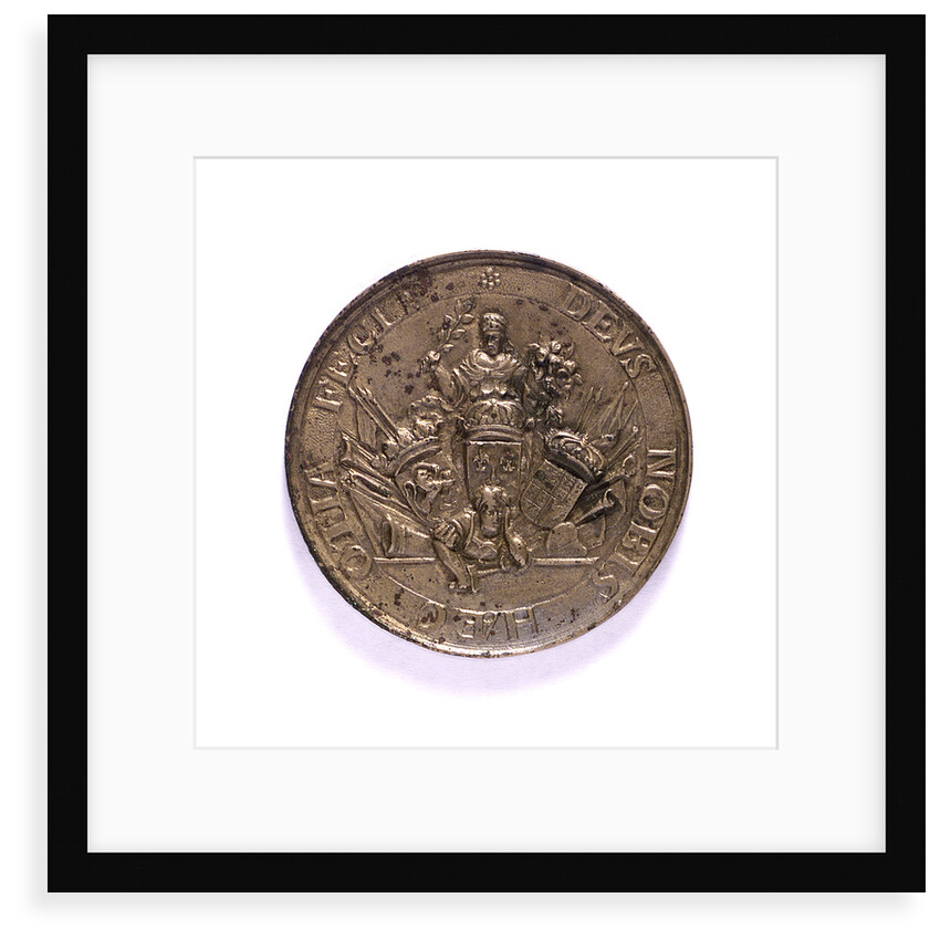 Medal commemorating the commercial treaties between Holland, France and England; obverse by J. Pool