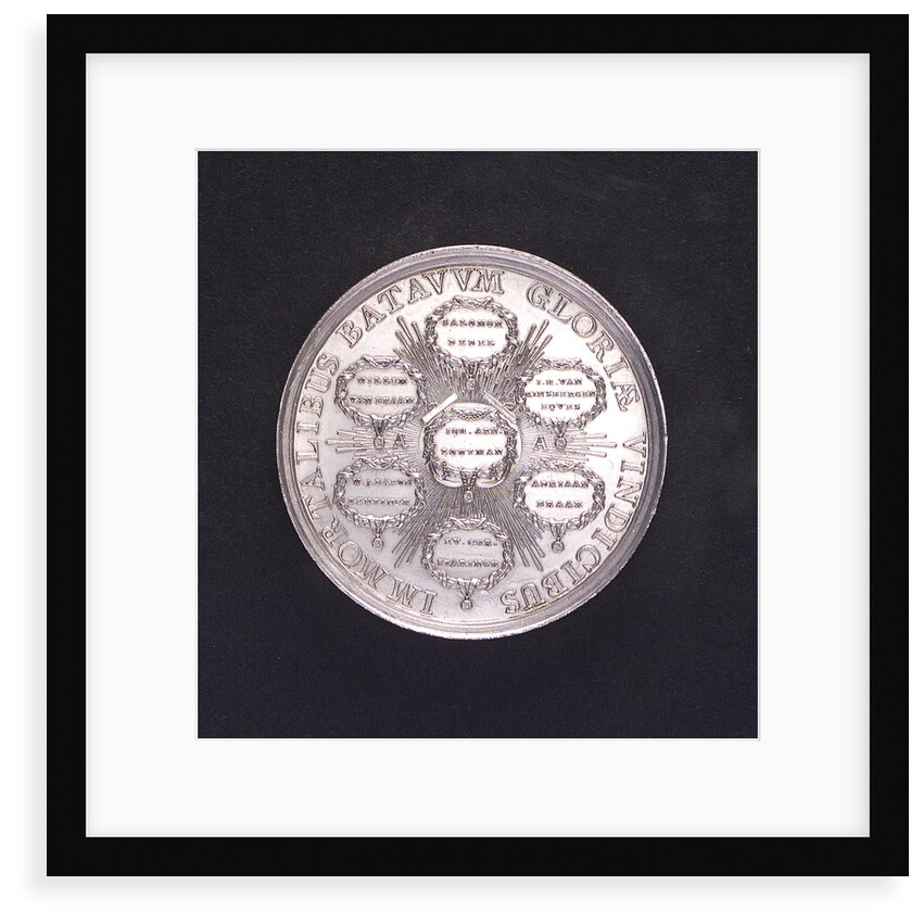 Medal commemorating the Battle of Doggerbank, 1781; reverse by Johann Georg Holtzhey