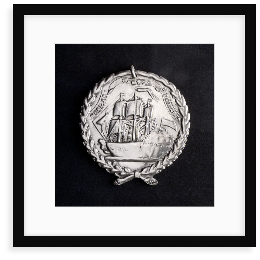Medal commemorating the ship 'Vivat'; obverse by unknown