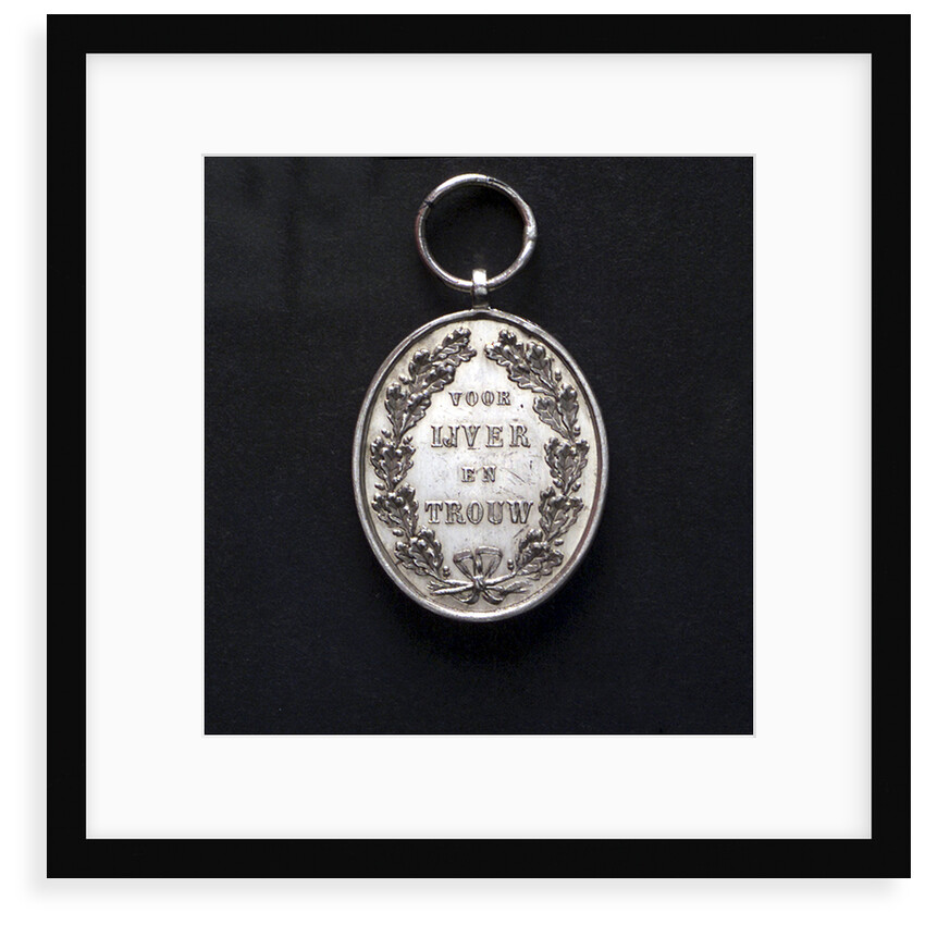 Medal commemorating the Dutch long service; reverse by unknown