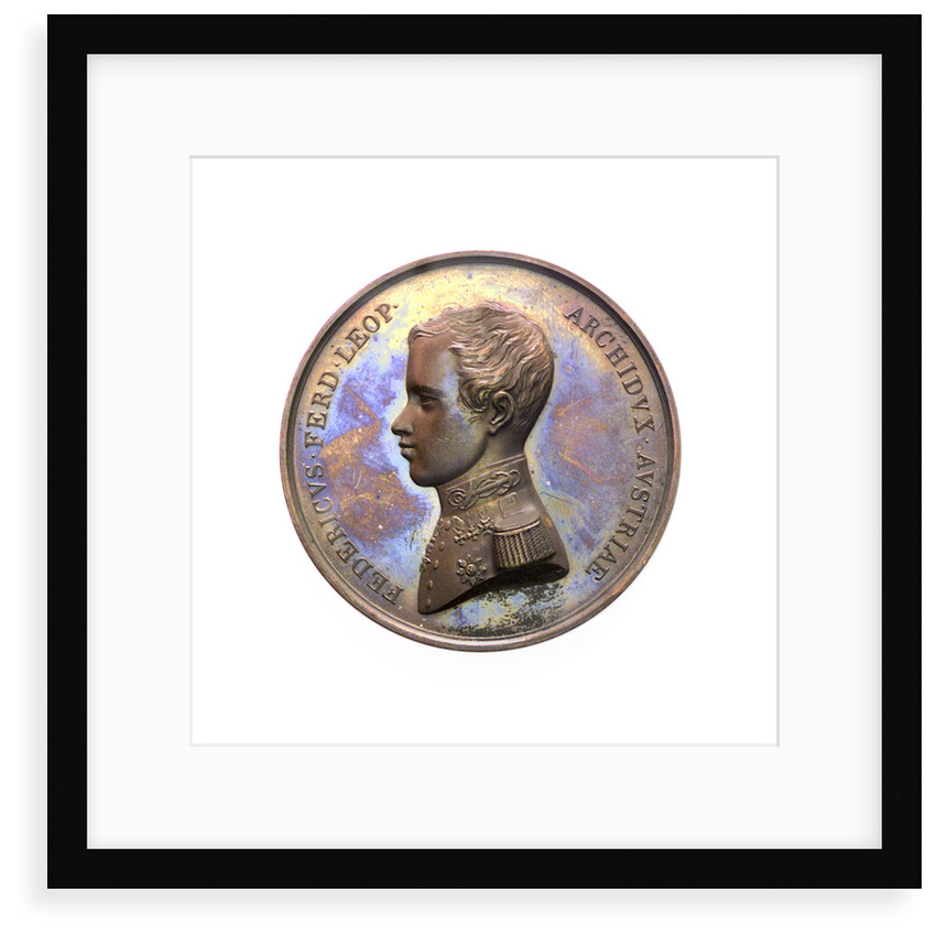 Medal commemorating the Battle of Sidon, 1841; obverse by F. Stiore