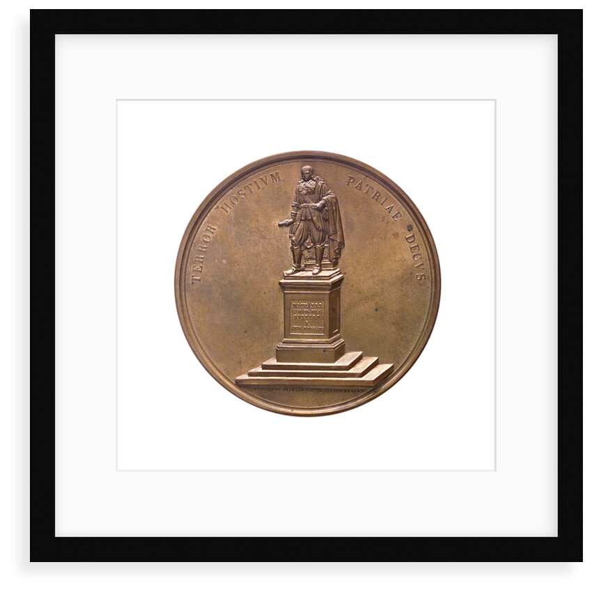 Medal commemorating Admiral de Ruyter; obverse by D. van der Kellen Junior
