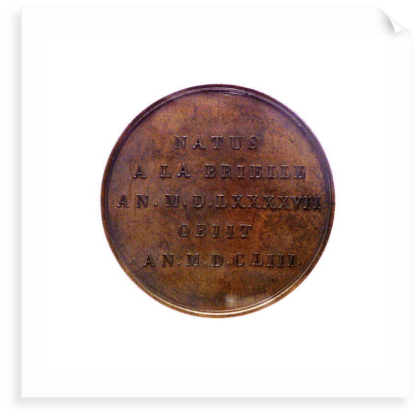 Medal commemorating  Admiral Maarten Harpertszoon van Tromp (1597-1653); reverse by J.H. Simon
