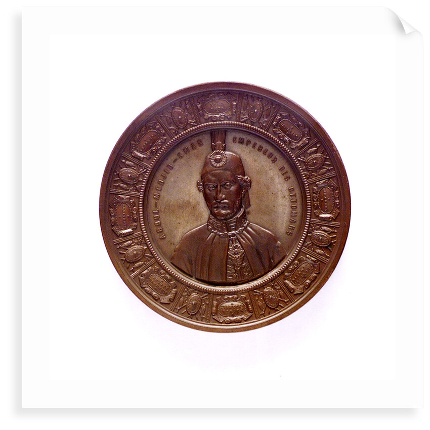 Medal commemorating the Black Sea freed; obverse by L.J. Hart