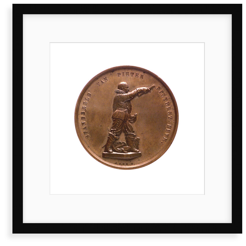 Medal commemorating Admiral Pieter Heyn (1578-1629); obverse by J.P.M. Menger