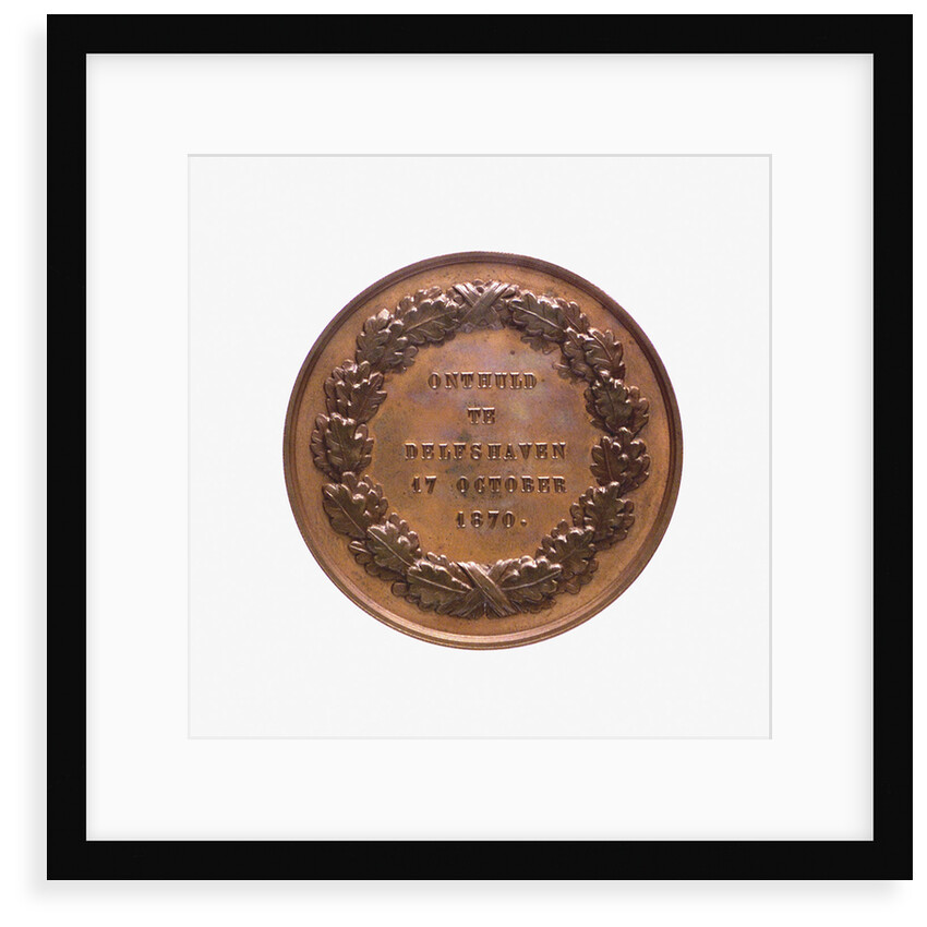Medal commemorating Admiral Pieter Heyn (1578-1629); reverse by J.P.M. Menger