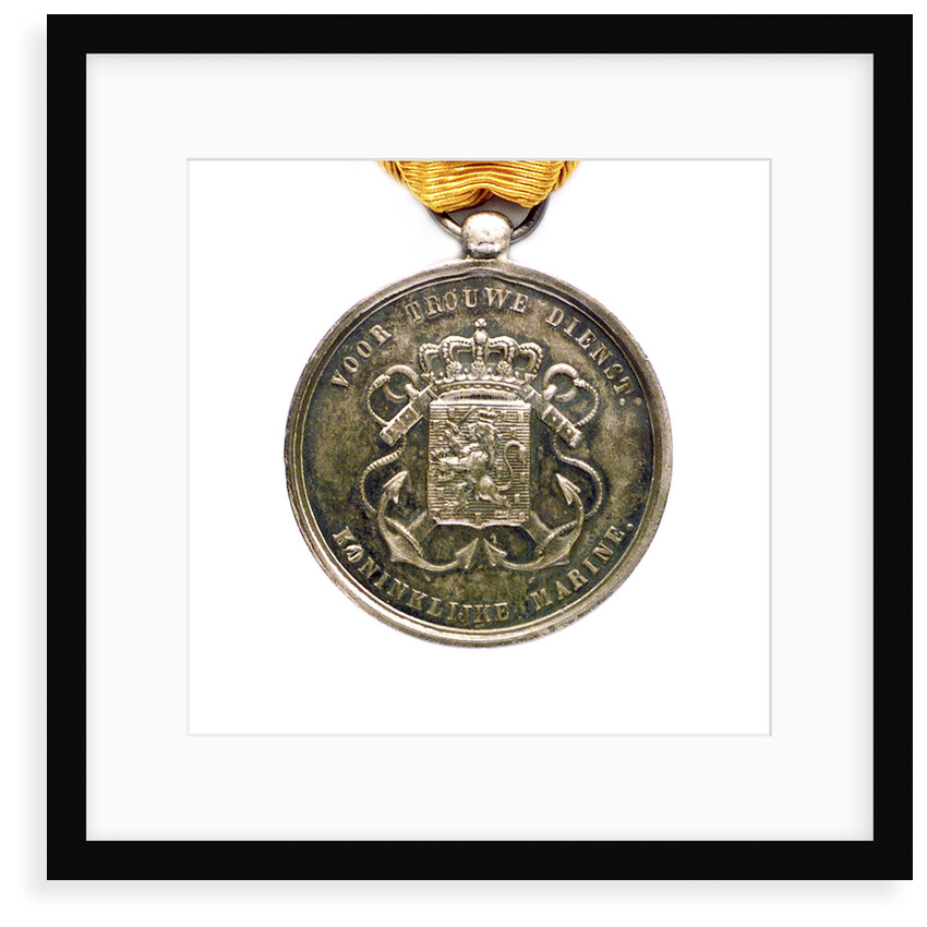 Medal commemorating the Dutch marine service; obverse by unknown