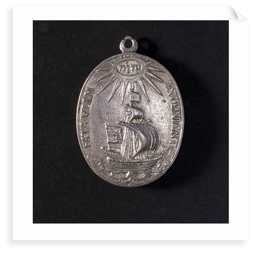Medal commemorating Albert, Markgraf of Brandenburg and Prussia; reverse by J.B. Braun