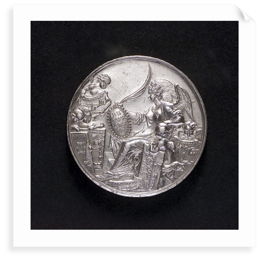 Medal commemorating the victories over the Turks in Morea, 1687; obverse by G. Hautsch