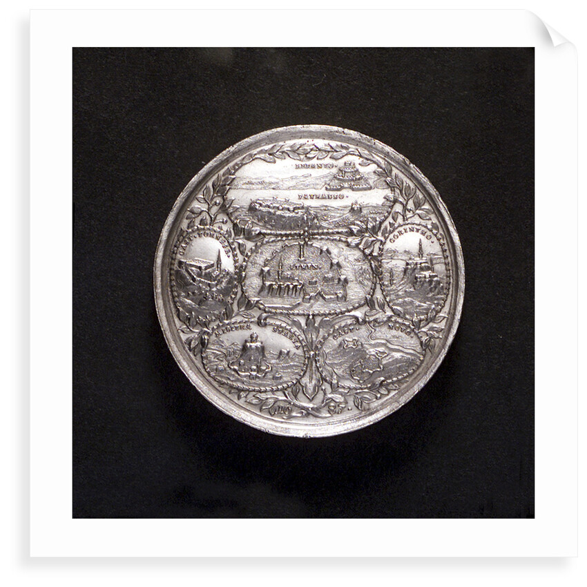 Medal commemorating the victories over the Turks, 1687; reverse by G. Hautsch