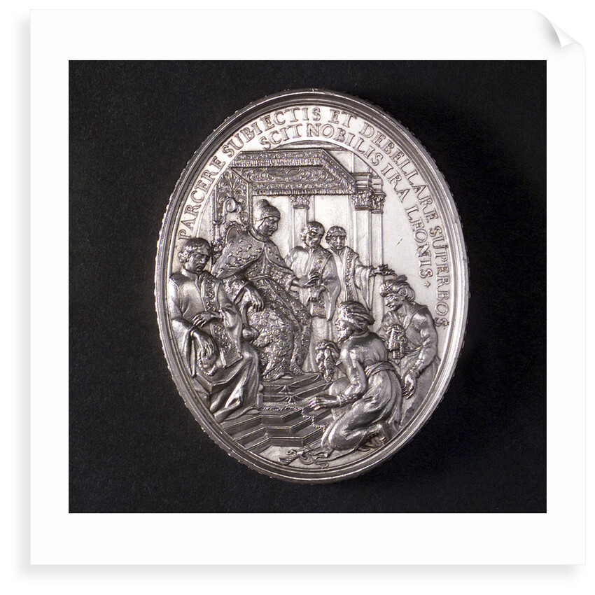 Medal commemorating the victories over the Turks in Morea, 1687; reverse by unknown