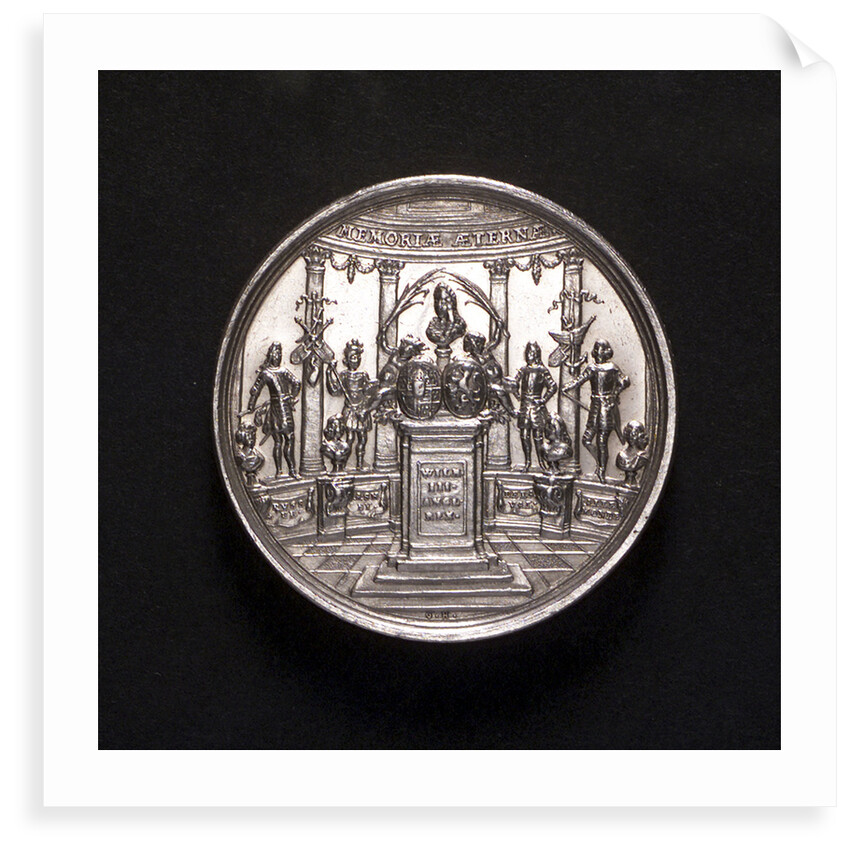 Medal commemorating the Battle of La Hogue, 1692; obverse by George Hautsch