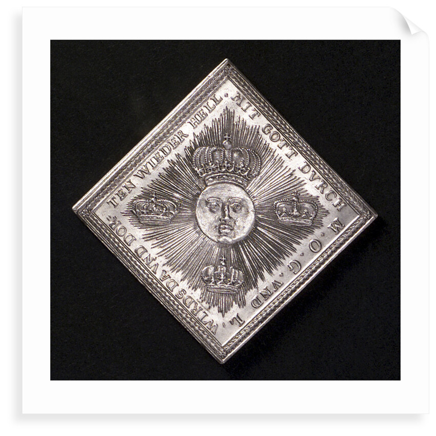 Medal commemorating the successes of the Allies in Spain and Brabant, 1706; obverse by G.F. Nurnberger