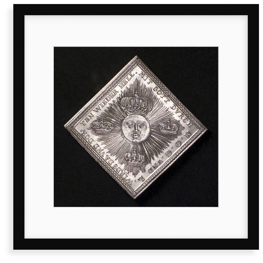 Medal commemorating the successes of the Allies in Spain and Brabant, 1706; obverse by G.F. Nurnberger